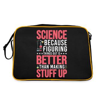 Il vaut mieux comprendre les choses que d’inventer des choses6 - Sac Retro - noir/or - Dos