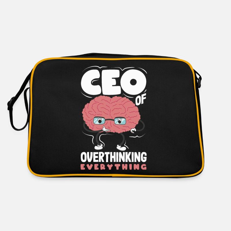 PDG de Overthinking Everything Funny Brain Sac Retro