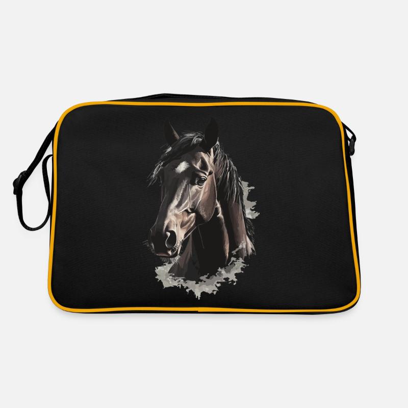 Pferd Retro Tasche
