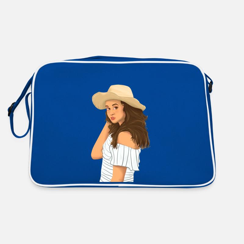 Fille d'été Sac Retro