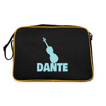 Cadeau pour Dante - Sac Retro - noir/or - Dos