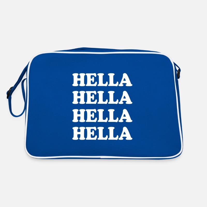 Hella as a name Retro Bag