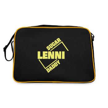 Sugar daddy Lenni - Sac Retro - noir/or - Dos