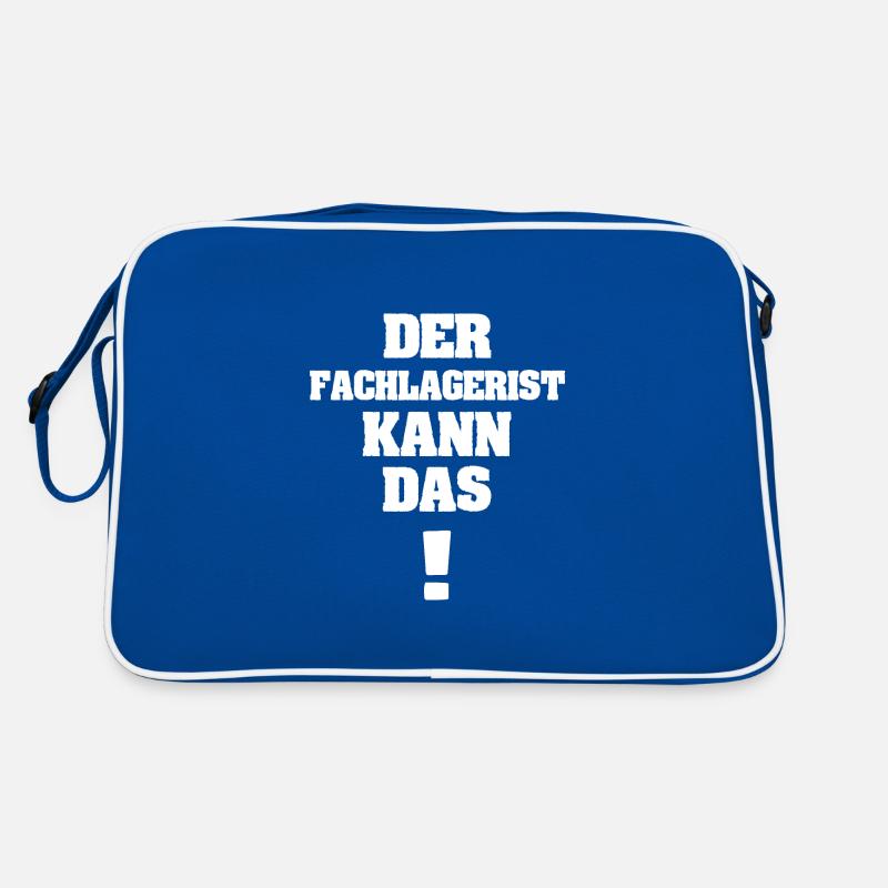 Funny Warehouse Clerk Retro Bag