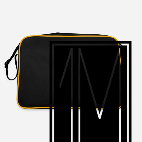 1M/One MVMNT Logo schwarz - Retro Tasche