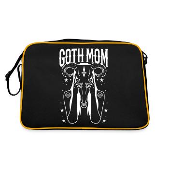 Maman gothique - Sac Retro - noir/or - Dos