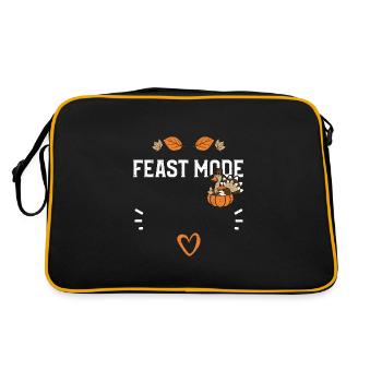 Mode Fête - Thanksgiving - Sac Retro - noir/or - Dos