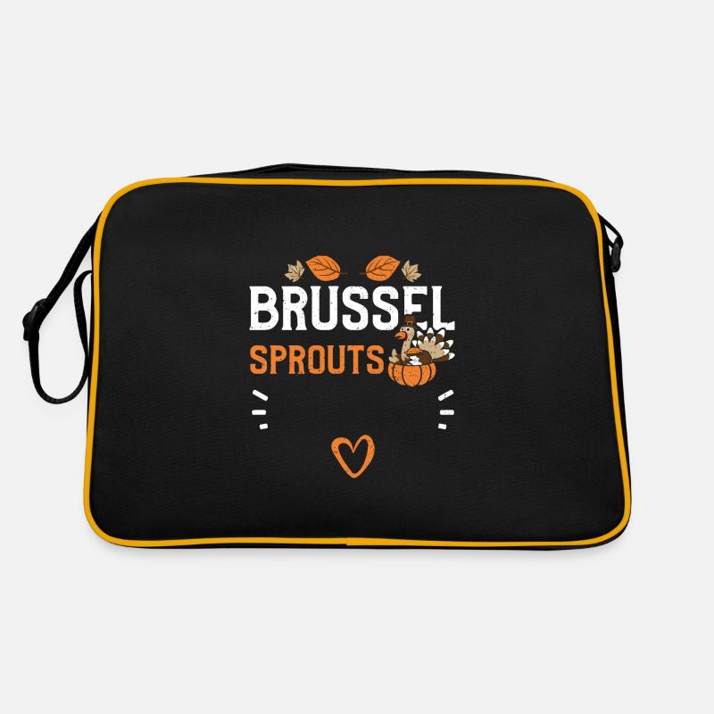 Brussel Sprouts - Thanksgiving Retro Tasche