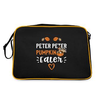 Peter Peter Pumpkin Eater - Retro Bag - black/gold - Back