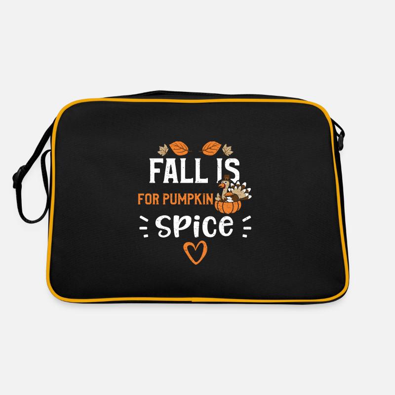 Fall Is For Pumpkin Spice Retro Bag