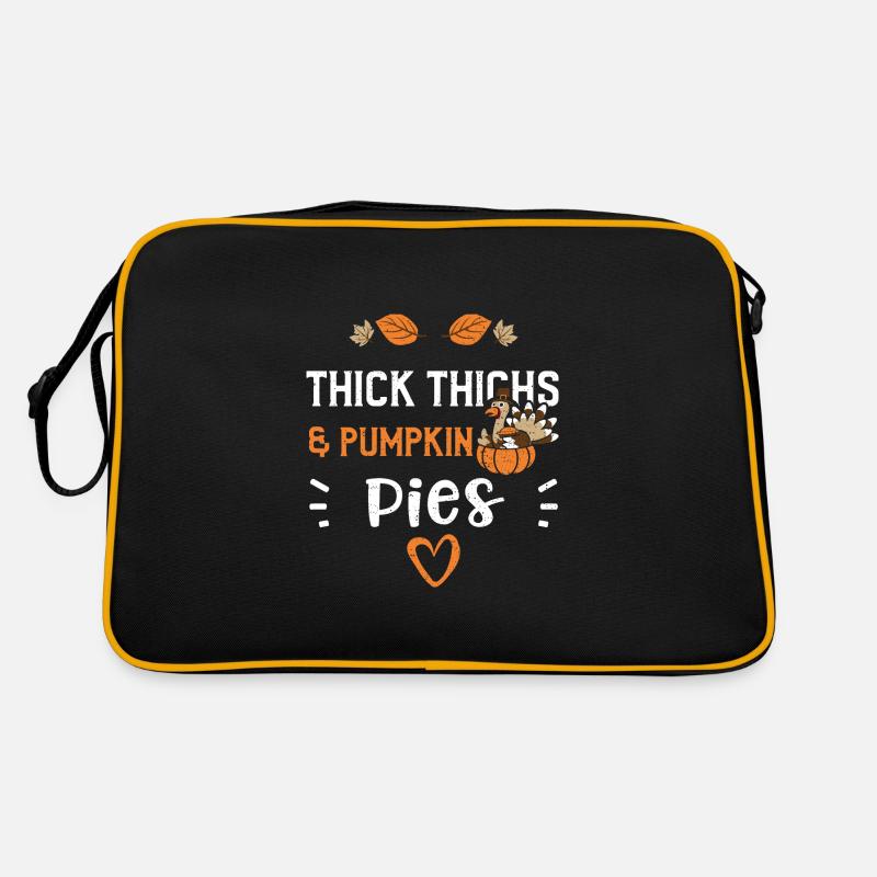 Thick Thighs & Pumpkin Pies Retro Bag