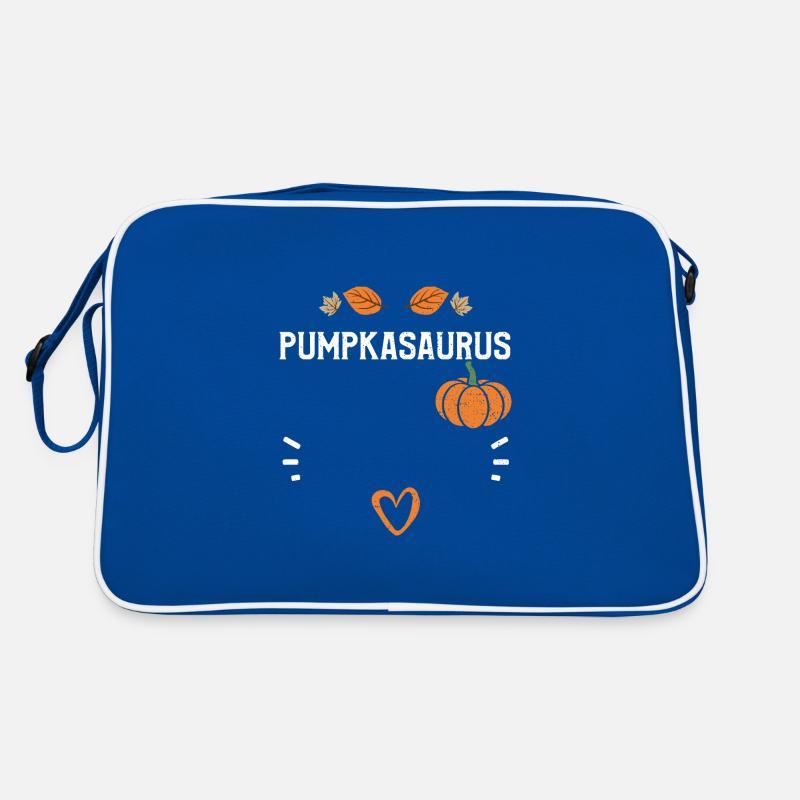 Pumpkasaurus - Pumpkin Retro Tasche