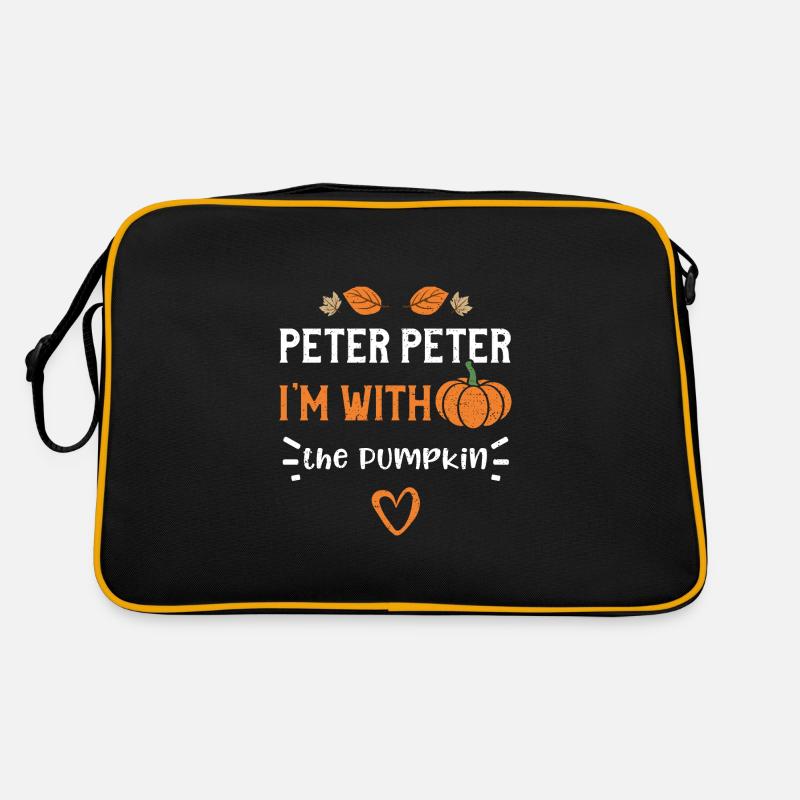 Peter Peter I'm with the Pumpkin Retro Bag