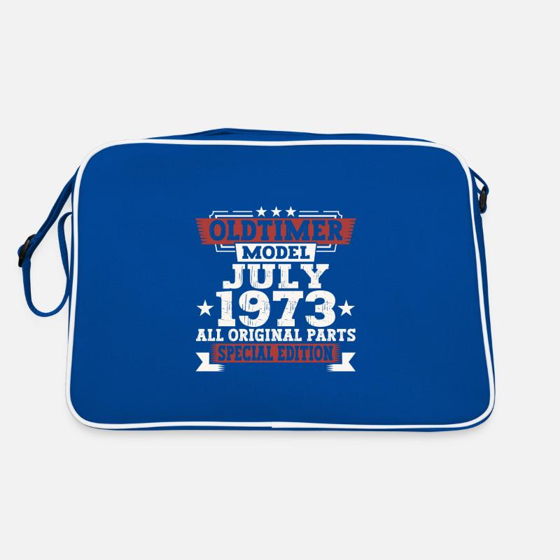 Oldtimer Juli 1973 49. Geburtstag Geschenk Herren Retro Tasche