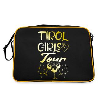 Tirol Girls Tour Gold - Sac Retro - noir/or - Dos