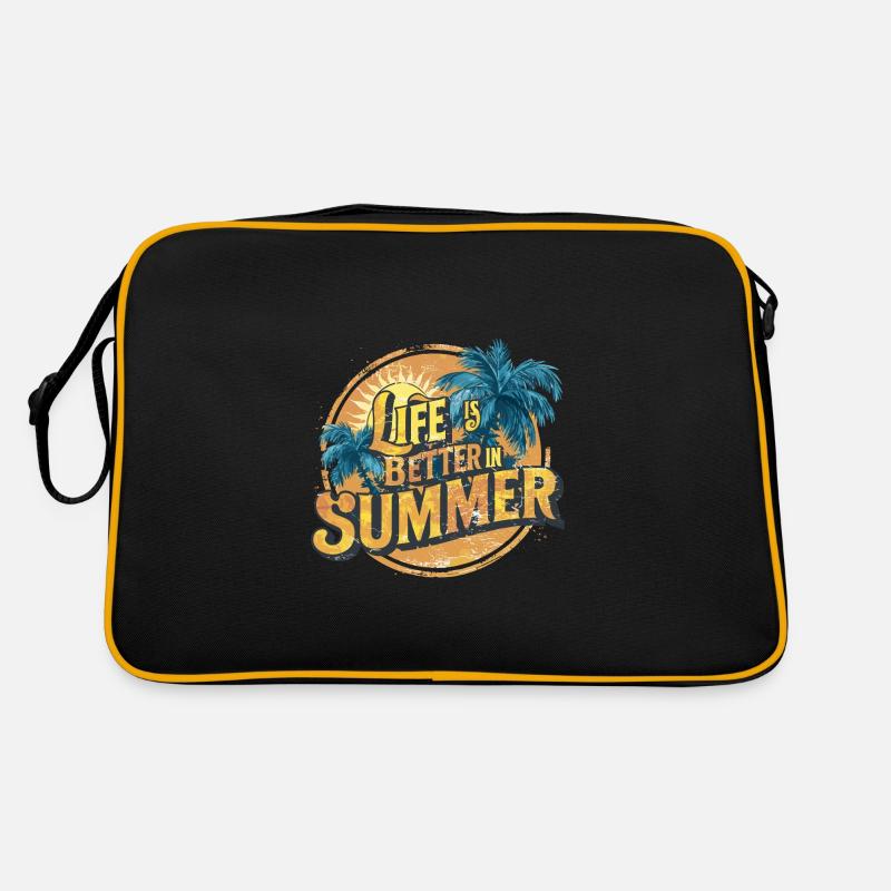 Hello Summer It's Been A Long Time für einen Retro Tasche