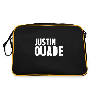 justin ouade - Sac Retro - noir/or - Dos