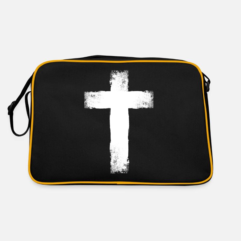 Jesus Kreuz Kirche Vintage Retro Tasche