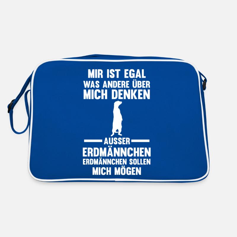Erdmännchen Retro Tasche