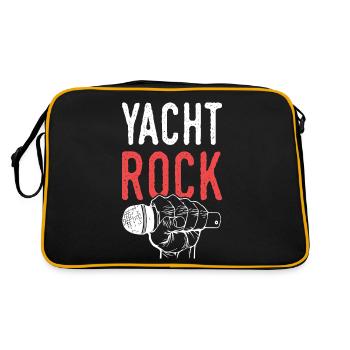 Citation de musique rock - Sac Retro - noir/or - Dos