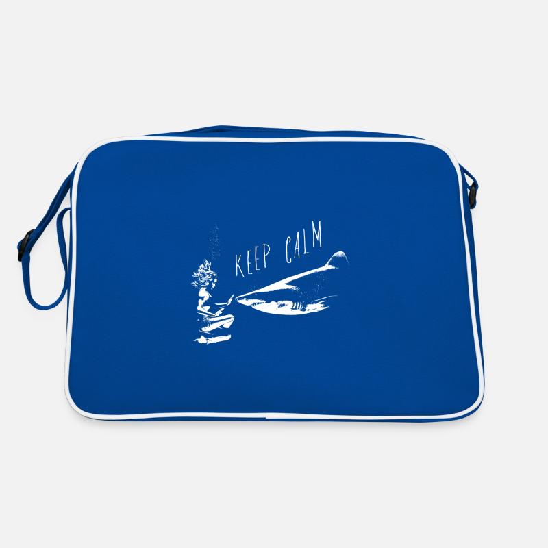 Keep Calm - Shark Edition Retro Bag