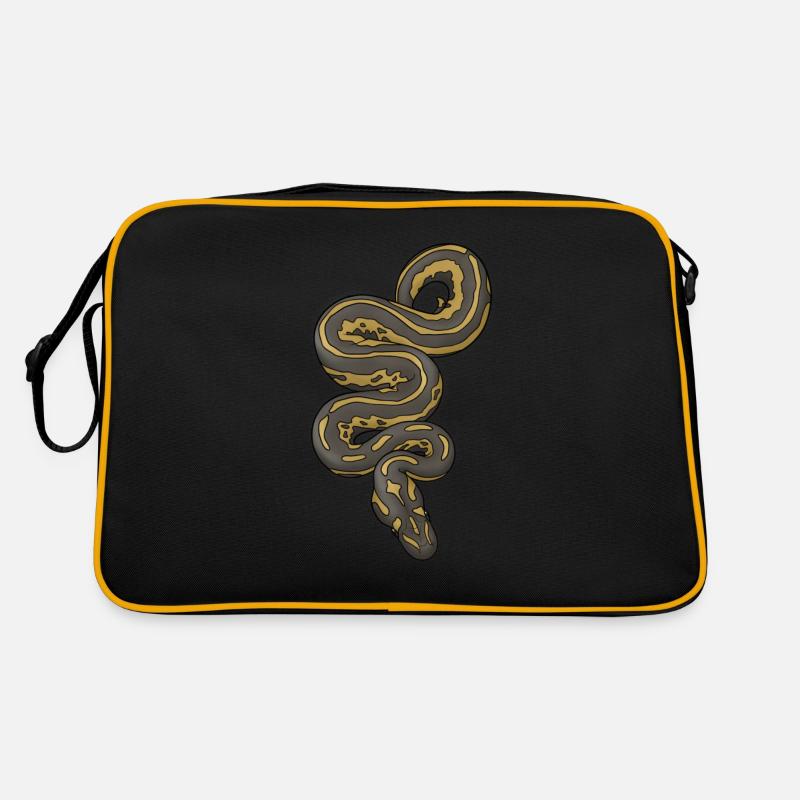 Python/Schlange Retro Tasche