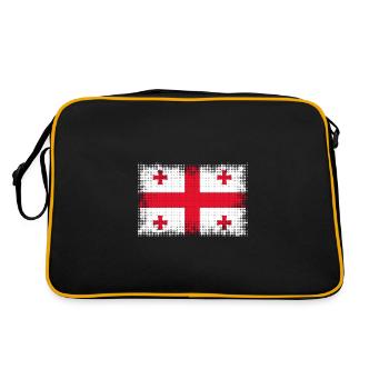 Géorgie - Sac Retro - noir/or - Dos