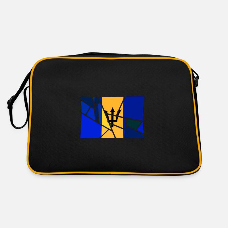 Barbados - Retro Tasche - Schwarz/Gold
