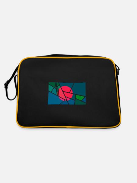 Bengladesh - Sac Retro - noir/or