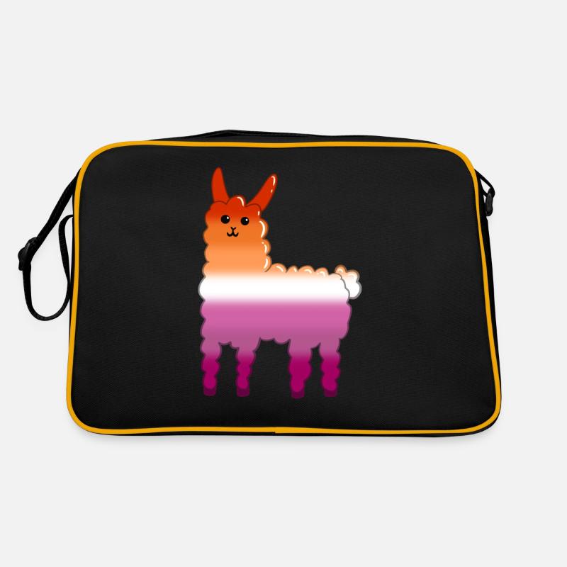 Lama Lesbe Retro Tasche