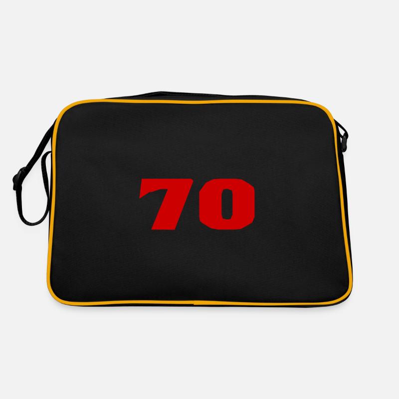 70. 70 YEARS. 70TH ANNIVERSARY. 70TH ANNIVERSARY. Retro Bag