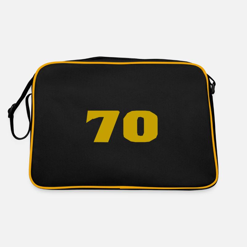 70. 70 ANS. 70e ANNIVERSAIRE. ANNIVERSAIRE 70 ANS. Sac Retro