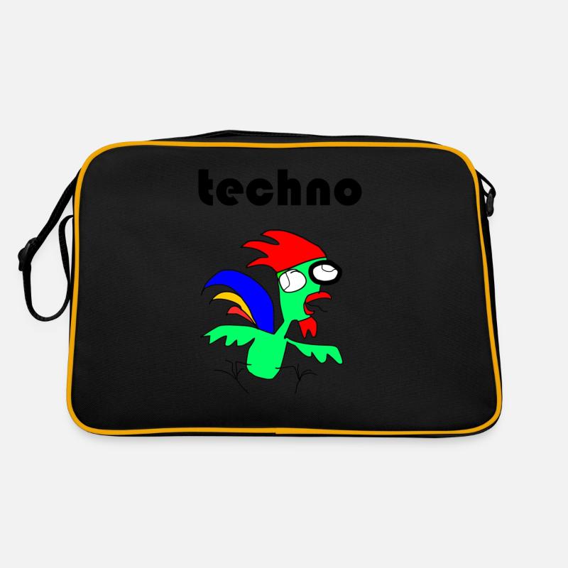 techno henne Retro Tasche