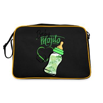 Baby mojito - Sac Retro - noir/or - Dos