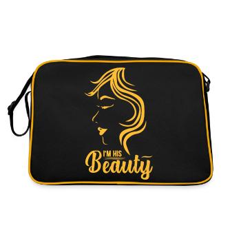 Sa beauté - Sac Retro - noir/or - Dos