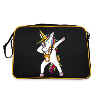 Unicorn Kindergarten Bracelet - Sac Retro - noir/or - Dos