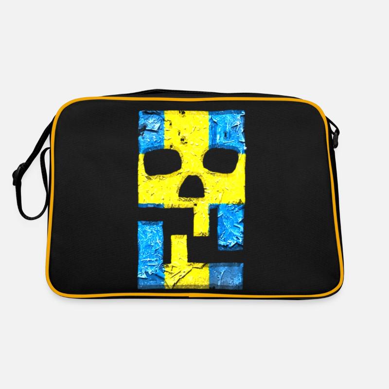 Hacking hackers hacker malware logo emblem Retro Bag