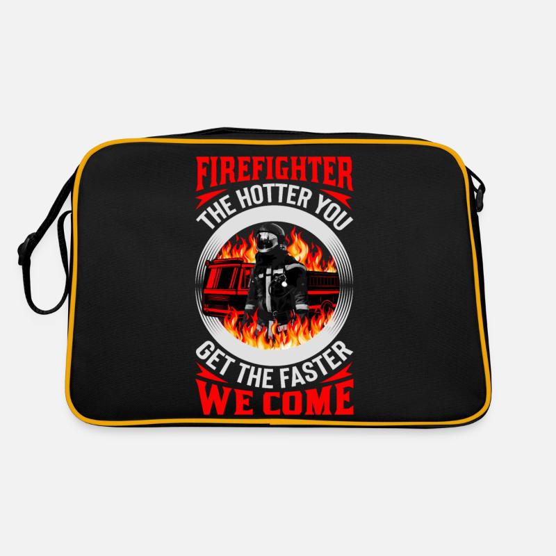 Firefighter Fire Brigade Retro Bag