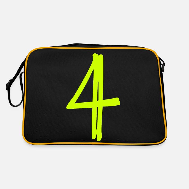 4 ANS. 4e ANNIVERSAIRE. ANNIVERSAIRE 4 ANS. ANNIV Sac Retro