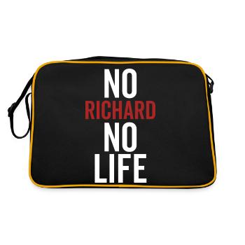 Pas de Richard Pas de vie - Sac Retro - noir/or - Dos