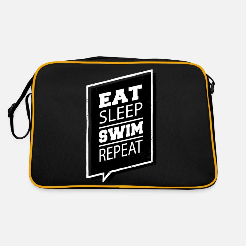birthday present idea gift idea swimmers Retro Tasche