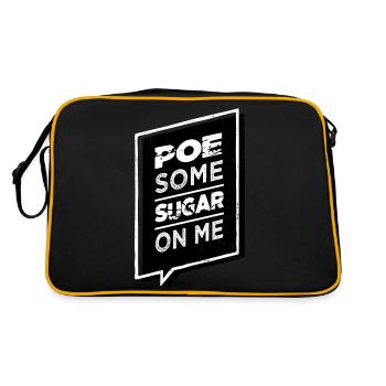 Inspirational présent bookish stuff bday - Sac Retro - noir/or - Dos