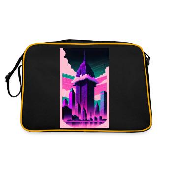 ARTWORK City - Retro Bag - black/gold - Back