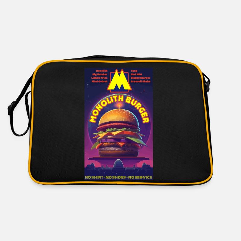 Monolith Burger Retro Tasche