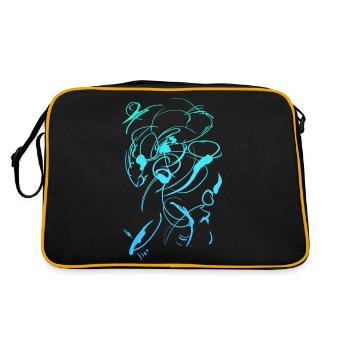 Abtakt Design - Sac Retro - noir/or - Dos