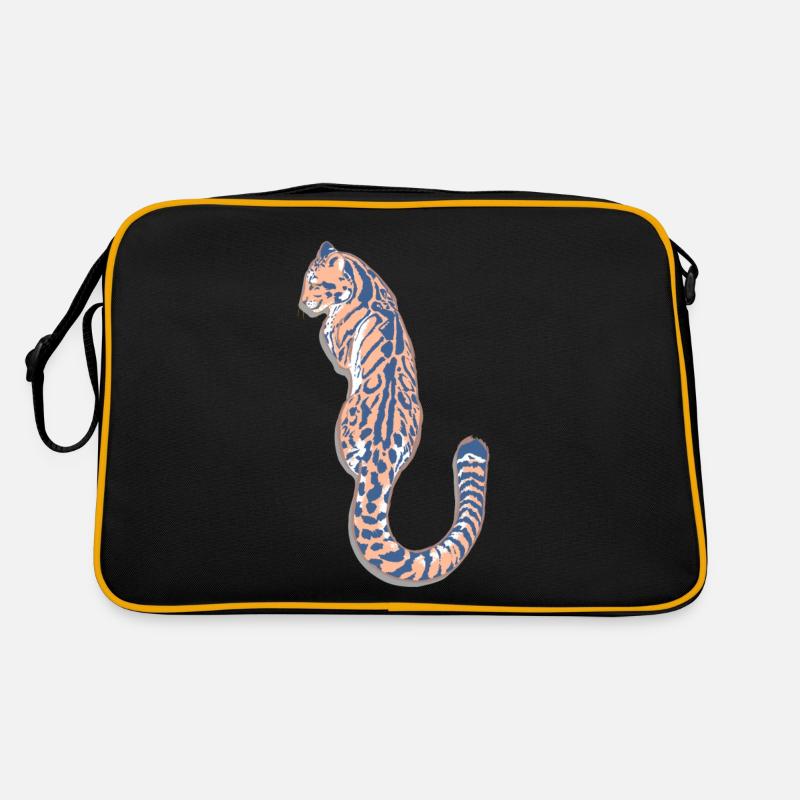 Nebelparder Retro Tasche