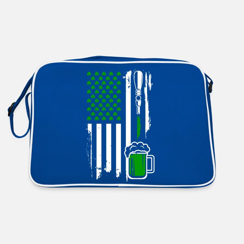 Bière drapeau des États-Unis Sac Retro
