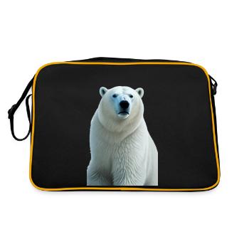 Majesté polaire - Sac Retro - noir/or - Dos