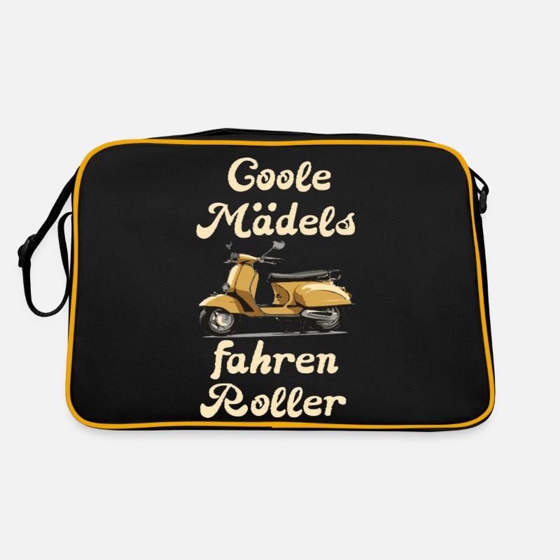 Mofafahrerin Retro Tasche