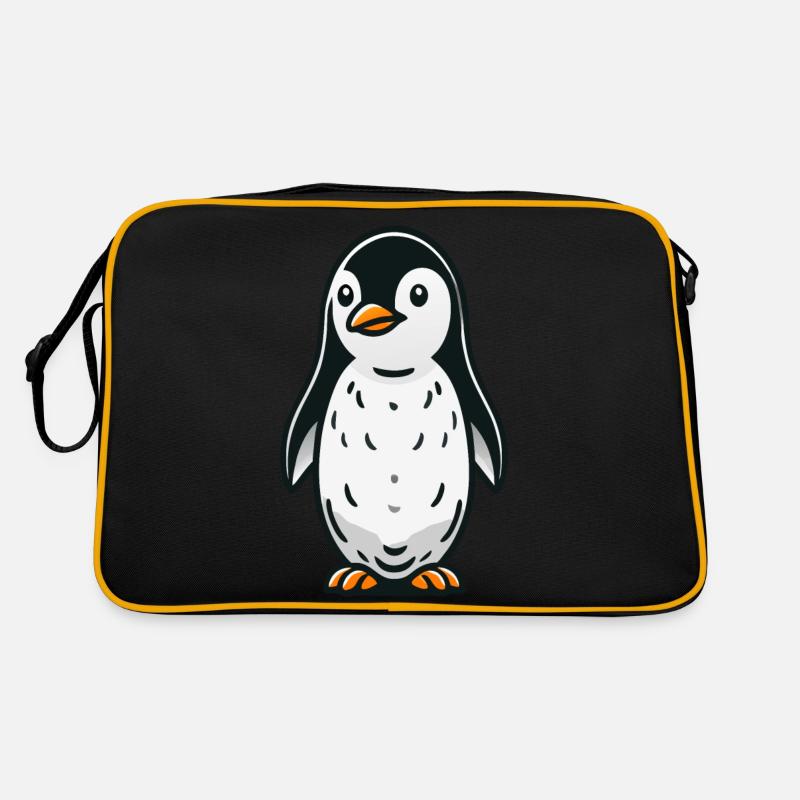 pinguin Retro Tasche